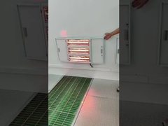 TLSJ-8010 Industrial Car Spray Booth Diesel Burner Heating For Truck 15000mm