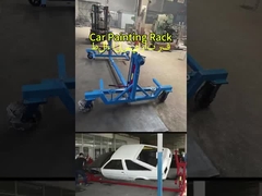 Foldable Automotive Door Paint Stands Compact Structure And Easy Installation