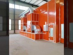 Bus spray booth