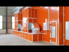 Truck painting booth