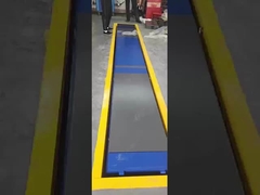 Space Saving Scissor Portable Vehicle Lift 3500kg Lifting Capacity For Garages