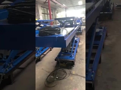 Full Rise Automotive Scissor Lift 1850mm Lifting Height With Pneumatic Safety Lock