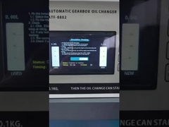 Auto transmission fluid changing machine