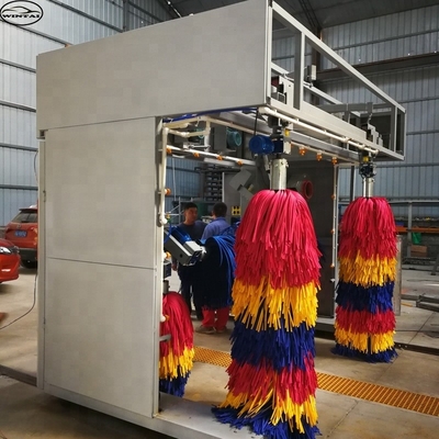 Quality  Gantry Type Automatic Car Washing Machine With Optional Dryers And Foam Wax Spraying factory