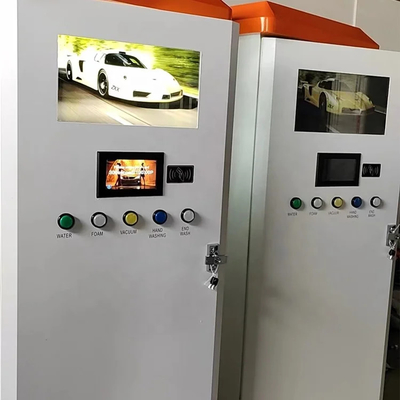 High Pressure Card Self Car Wash Machine Customizable With 1.5mm Steel Sheet