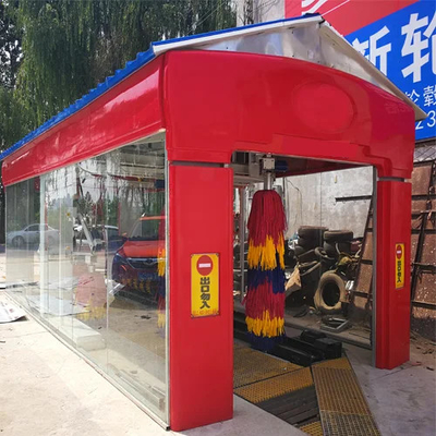 Large Intelligent Tunnel Type Automatic Car Washing Machine with 9 Brushes