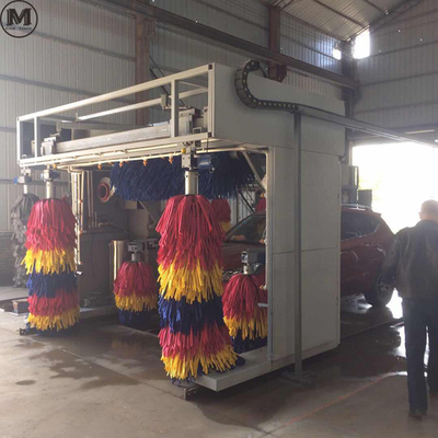 7 Brushes Gantry Type Automatic High Pressure Car Wash Machine Water Flushing