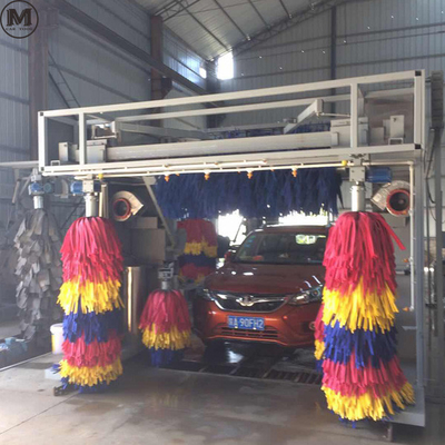 7 Brushes Gantry Type Automatic High Pressure Car Wash Machine Water Flushing