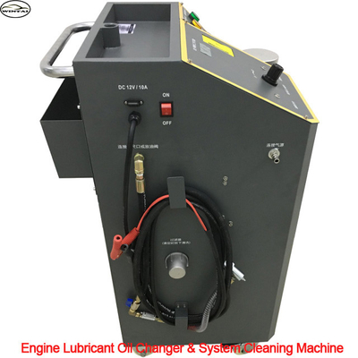 Lubricating Oil System 75Kg Engine Flushing Machine ASE-008E With 2 .5m Pipe