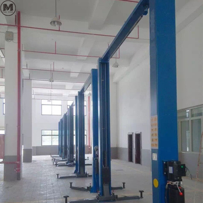 1850mm Height 2 Post Auto Lift 380V Safety Operation With 5 Tons Capacity