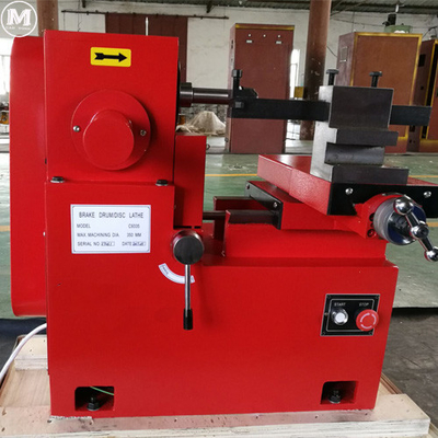 0.15mm/R Feeding C9335 Brake Drum Disc Cutting Machine 350mm For Cars