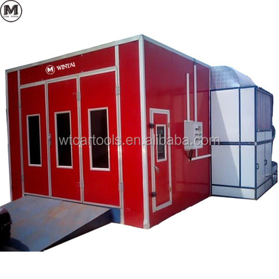 LED Light SUV Car Spray Booth 6900*3900*2650mm with Fiberglass Exhaust Filter