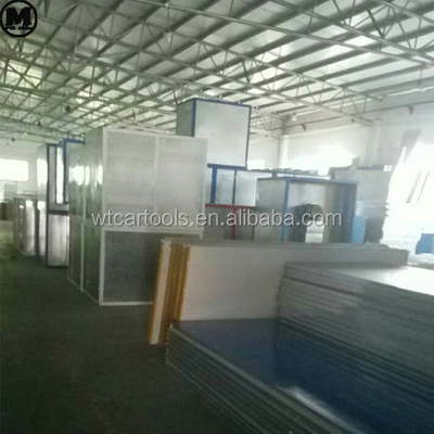 LED Light SUV Car Spray Booth 6900*3900*2650mm with Fiberglass Exhaust Filter
