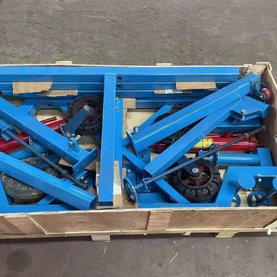 Adjustable Height 6000lbs Heavy Duty Car Rotisserie Auto Body Painting Stand Worktable Width