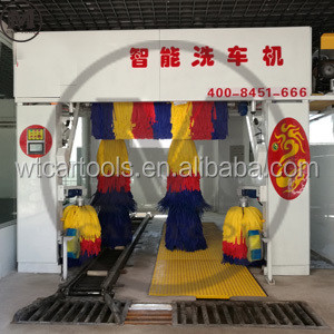 Stainless Steel Fully Automatic Car Wash with 7500mm Length Channel