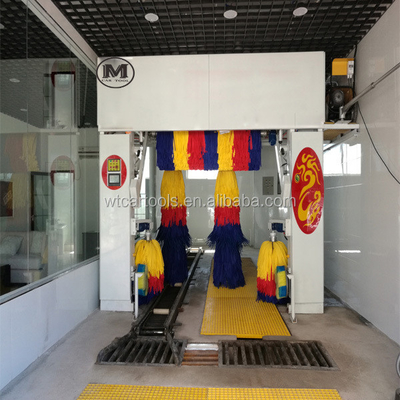 Stainless Steel Fully Automatic Car Wash with 7500mm Length Channel