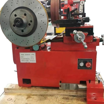 Red White 350mm Brake Drum Lathe Machine C9335A With Rotating Speed 130r/Min