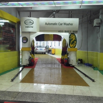 Gantry Type Automatic Car Washing Machine With Optional Dryers And Foam Wax Spraying