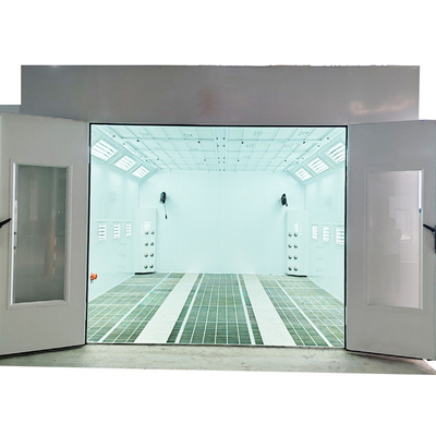 Diesel Heating Auto Body Spray Booth White TLSJ-8005 For Car Painting Oven Room