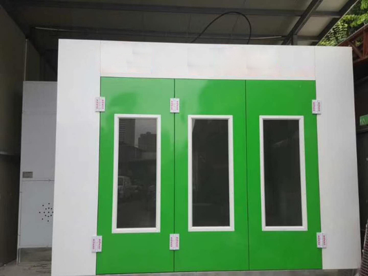220V Diesel Burner Car Spray Booth With Internal Size 6900*4000*2700mm