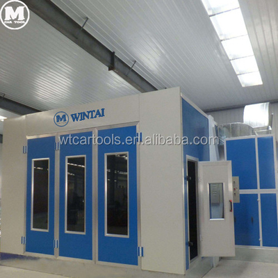 220V Diesel Burner Car Spray Booth With Internal Size 6900*4000*2700mm
