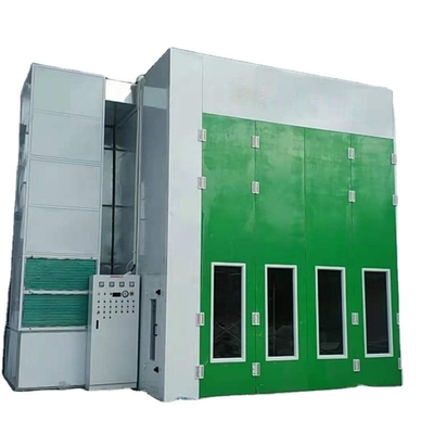 30m Industrial Paint Booth Customizable 380V Diesel Heating For Bus Truck