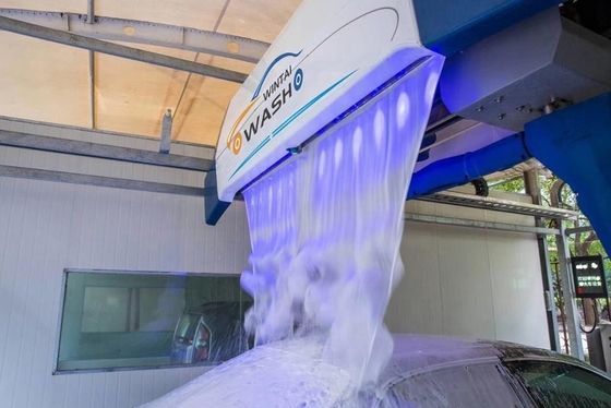 360 Rotating Arms Touchless Car Washer With Self Service Payment System