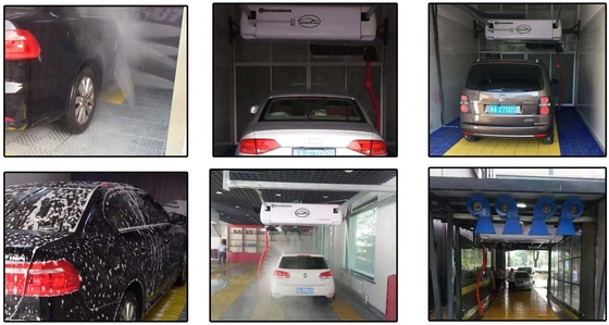 Experience the Convenience of U8 Automatic Touchless Car Washer with Shampoo Flushing