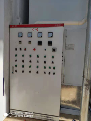Outdoor LED Industrial Bus Spray Paint Booth With 2 Sets Of 7.5KW Exhaust Fans