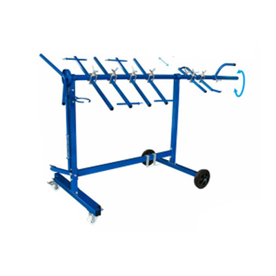 High Stability Multi Angle Auto Paint Rack Removable With 34kg Capacity