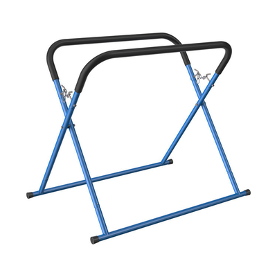 Blue Metal Automotive Paint Stands 10kg Multi Functional Painting Frame