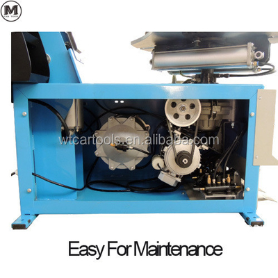 Powerful 1.1KW Motor Automotive Tire Changer 220V Tilt Back With Help Arms