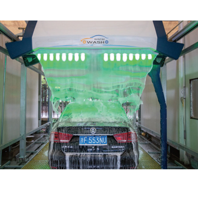 7500*3500*3200mm Metal Touchless Car Washer No Brush AC380V 100Bar Pressure