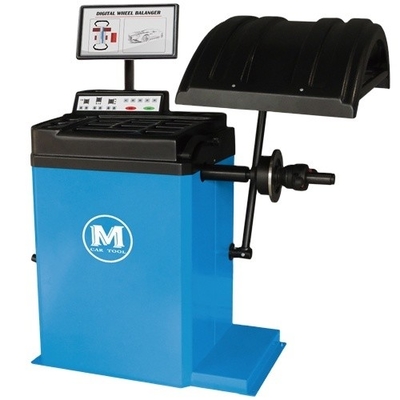 110V Power Digital Display Car Tire Balancing Machine For Economic Balancing