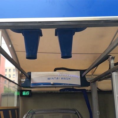 Blue Full Automatic Touchless Car Wash System WT390 380V Safety Operation