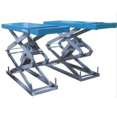 45 Second Lifting Time Scissor Portable Car Lift For Garage Equipment 3.5tons