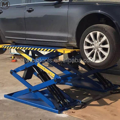 61"/1550mm Platform Length 3 Tons Portable Car Lift With Double Cylinder
