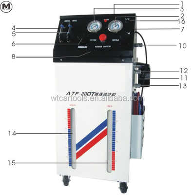 ATF-20DT Economic Auto Transmission Fluid Exchanger And Cleaner Machine 220v