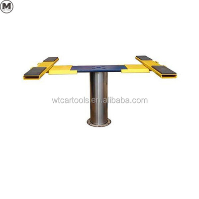Hydraulic Ground Hidden Design Single Post Car Lift For 3500kg Vehicles