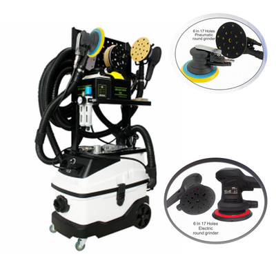 Dual Station Car Body Polish Machine Energy Efficiency With Bench Height 61cm