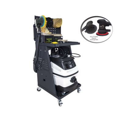 Adjustable Dry Sanding System 87cm Bench Height For Car Repair Body Shop