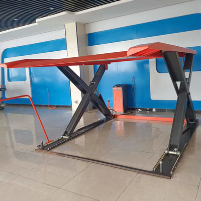 2.2KW Motor Double Deck Scissor Car Parking Lift For 5000mm*2000mm*1900mm Car Size