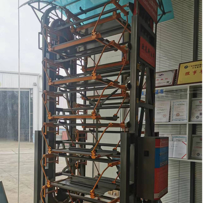Motor Chain Drive Vertical Rotary Parking Lift For Multistory 40 Tons Capacity
