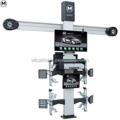 22inch Screen 80kg Tire Alignment Machine With 2pcs 5 Mega Pixels Camera