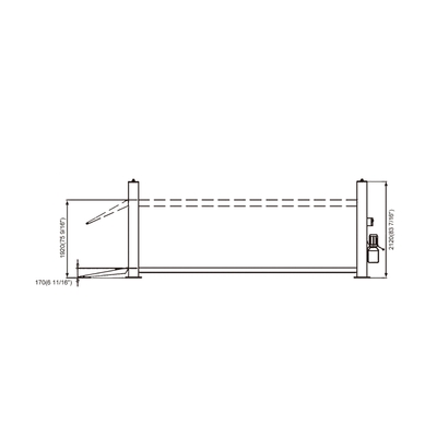 4 Ton Wheel Alignment Portable Car Lift With Electro Air Safety Lock Release