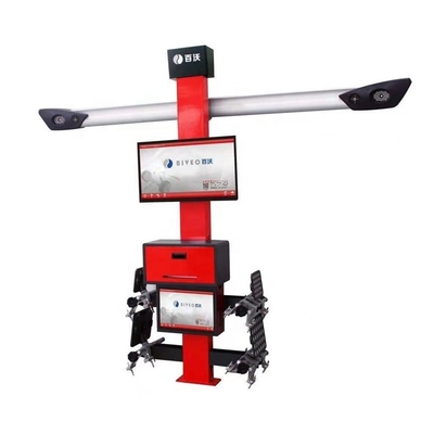 Metal 110v Tire Alignment Machine High Accuracy And Free Alldata Update
