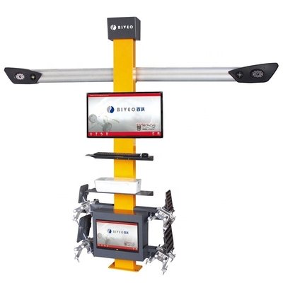 Metal 110v Tire Alignment Machine High Accuracy And Free Alldata Update