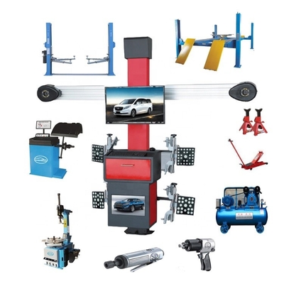 1.1kw Tire Repair Equipment 240v Car Alignment Equipment For Tyre Repair Workshop