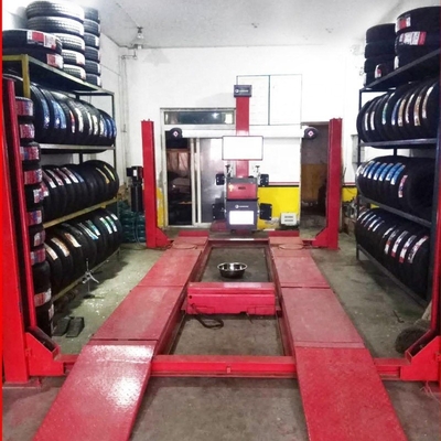 4PCS Camera Computer Control Sunshine Tire Alignment Machine Multi Language Support