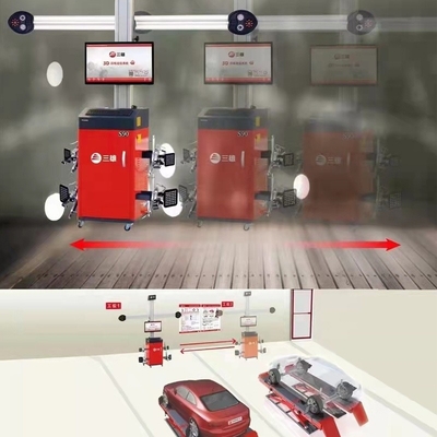 Sunshine Aligner Movable Wheel Alignment Equipment With Dual Screen And Optional ADAS
